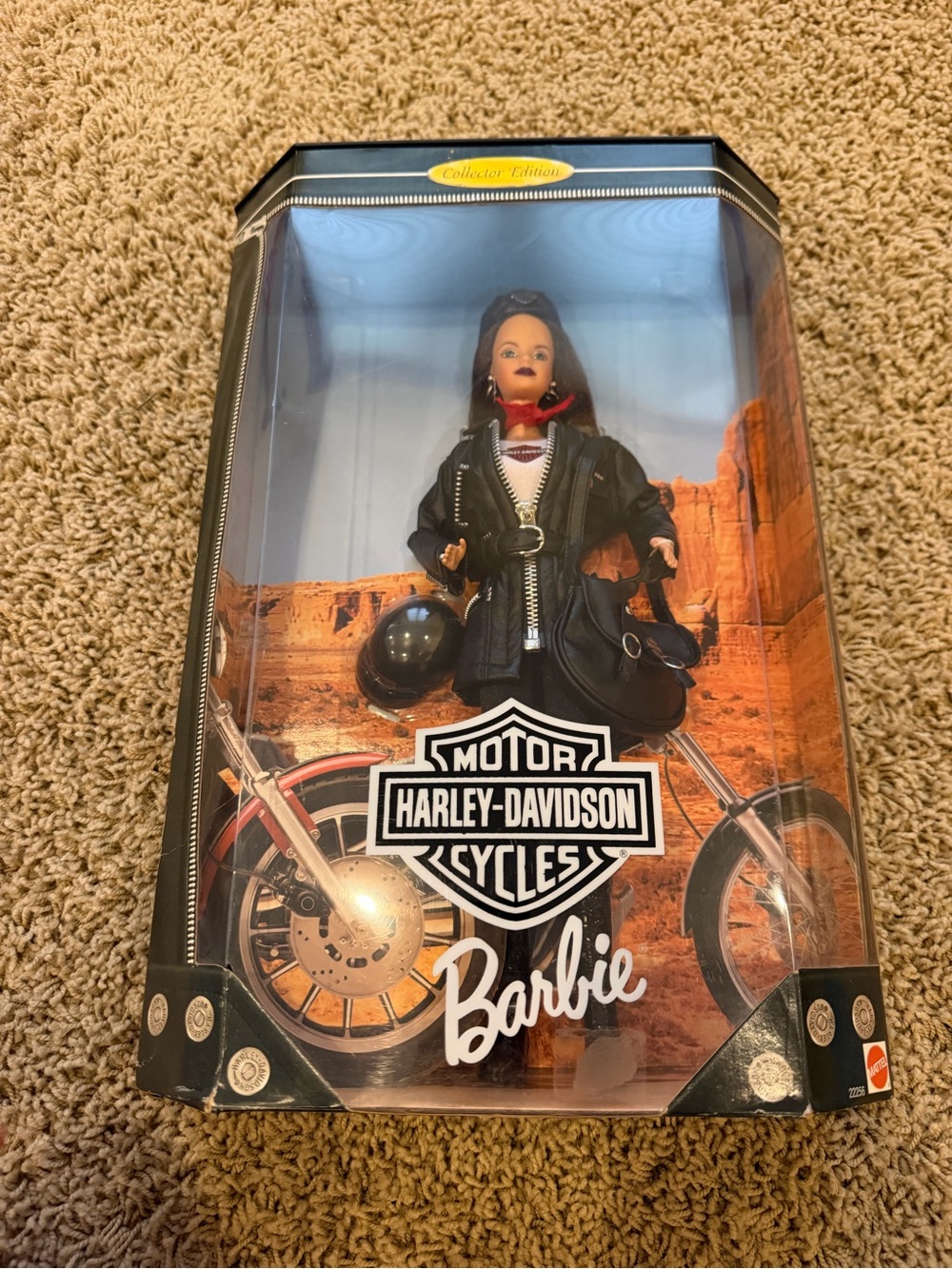 Vintage 1998 Harley-Davidson Barbie Collector Edition #22256 New in Box